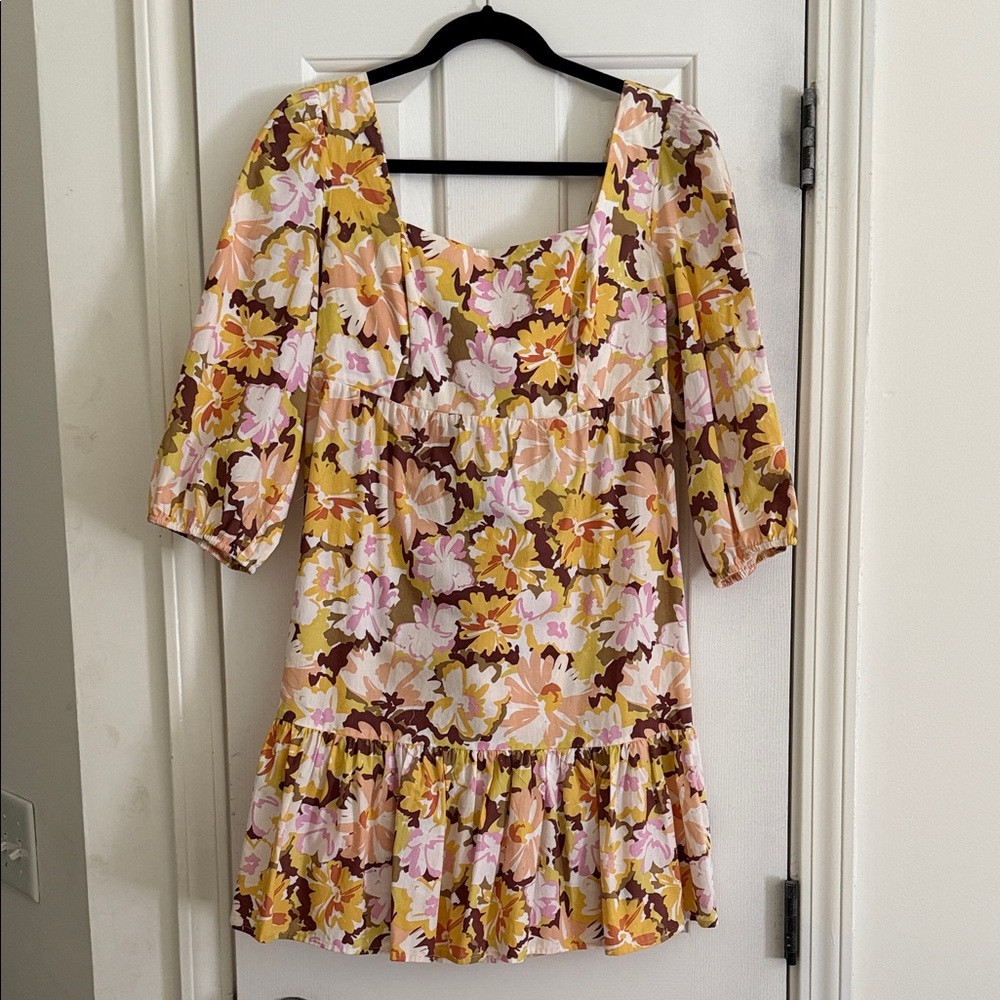 NWT: MINKPINK Vibrant Floral Midi Dress